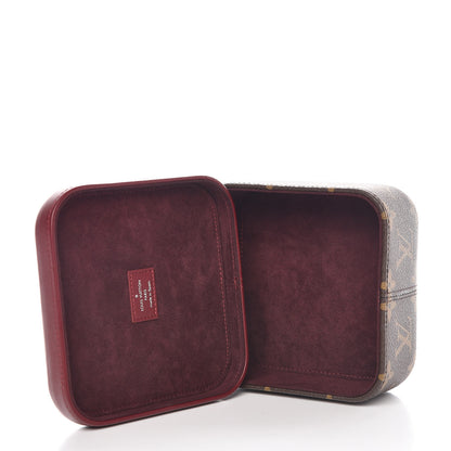 Louis Vuitton Monogram Clarence Box MM Burgundy 5 of 9