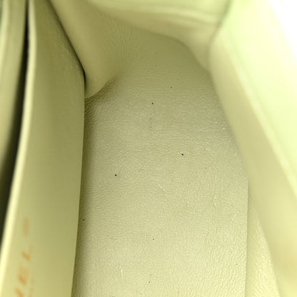 Chanel Lambskin Quilted Mini Pearl Crush Flap Light Green 11 of 16