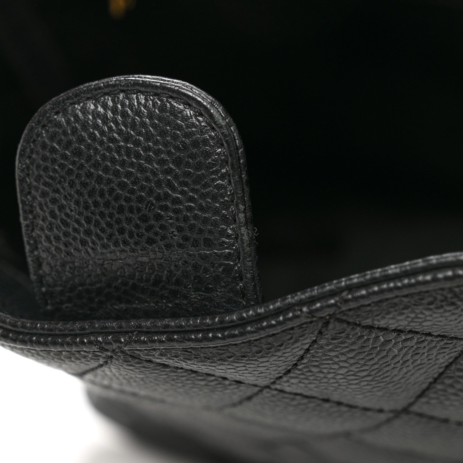 Chanel Caviar Quilted Petit Shopping Tote PST Black 11 of 11
