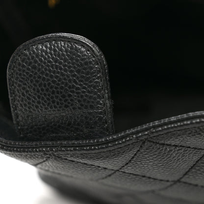 Chanel Caviar Quilted Petit Shopping Tote PST Black 11 of 11