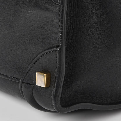 Celine Smooth Calfskin Micro Luggage Black 14 of 17