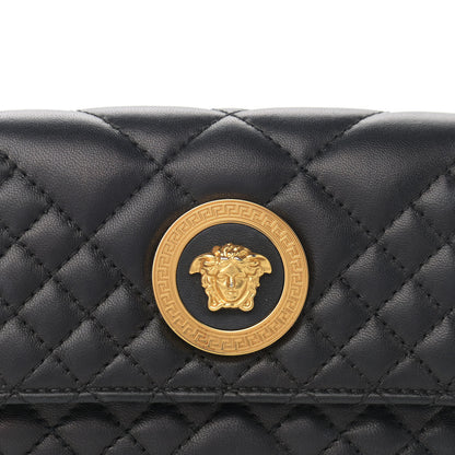 Versace Nappa Barocco Quilted Icon Belt Bag Black 7 of 10
