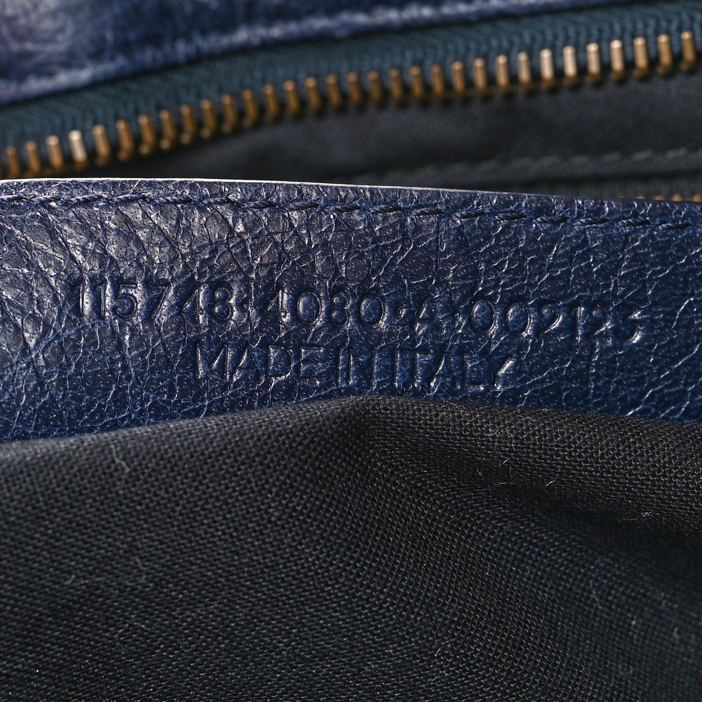 Cuir Arena Striped Classic Hardware City Bleu Nuit Rouge