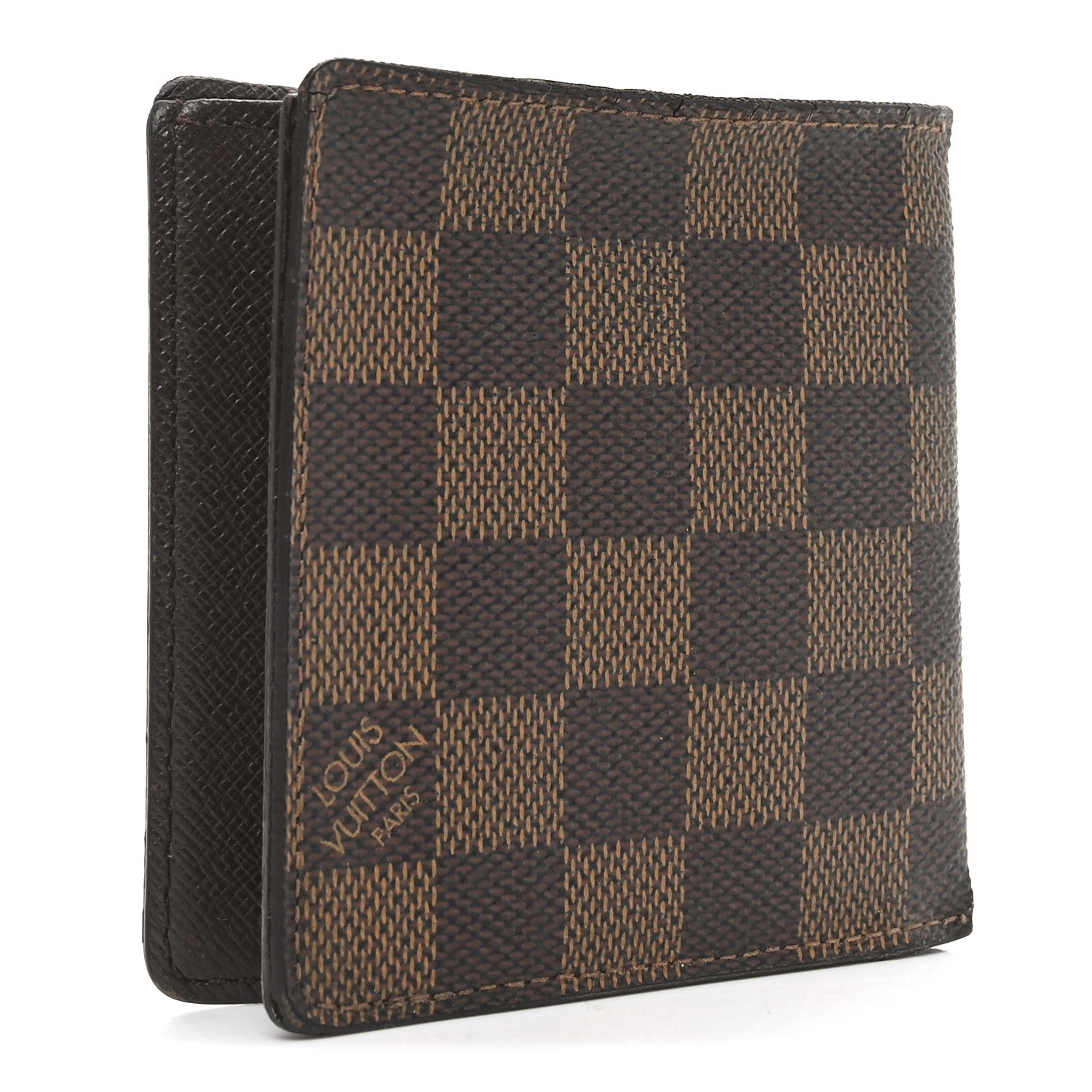 Louis Vuitton Damier Ebene Porte-Billets 6 Card Bi-Fold Wallet 3 of 6