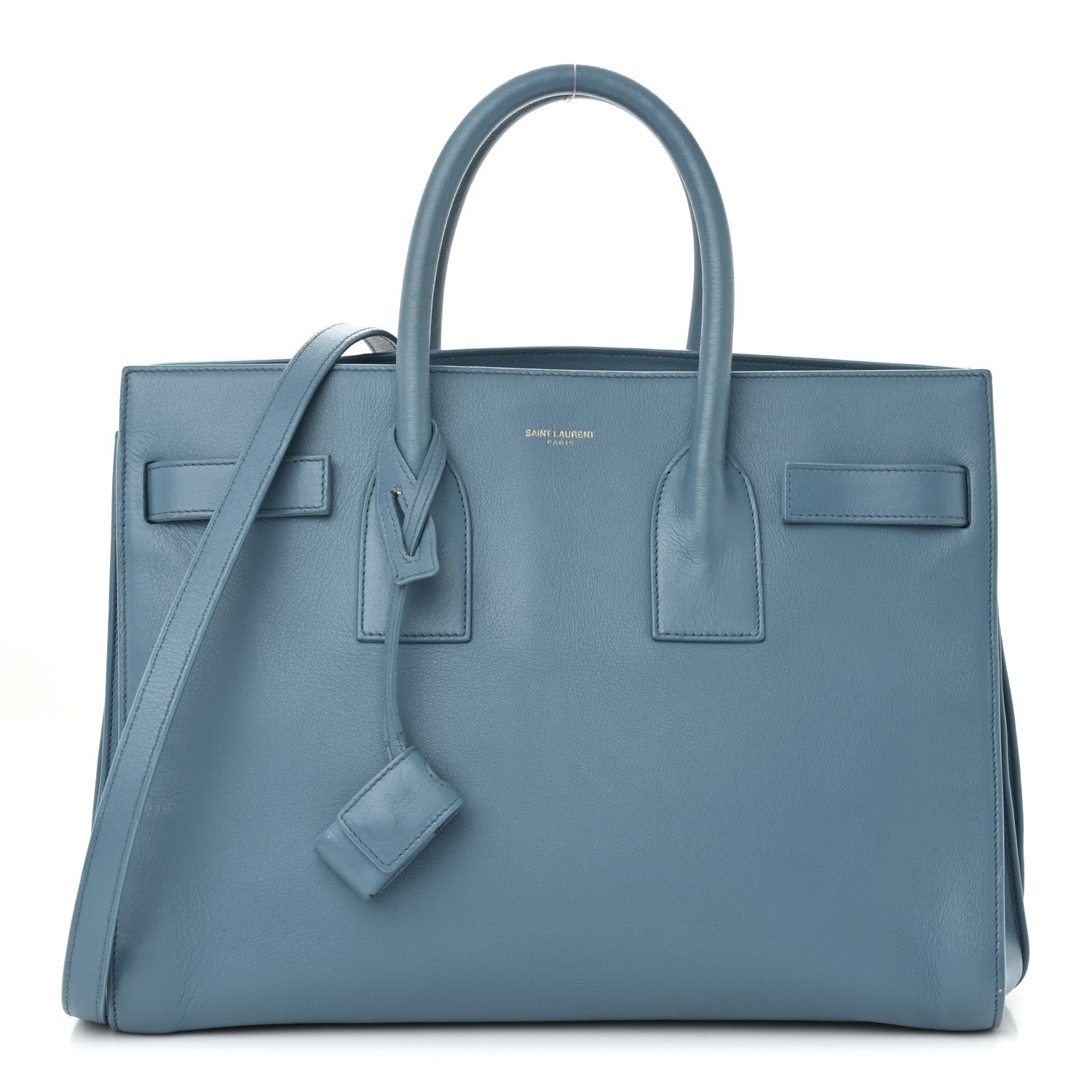 Saint Laurent Calfskin Small Sac De Jour Indigo 1 of 17
