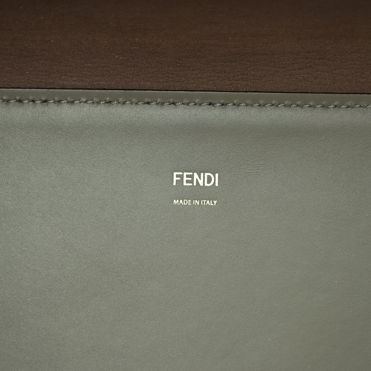 Fendi Vitello King Plexiglass Logo Embossed Medium Fendi Sunshine Shopper Tote Moon 6 of 15