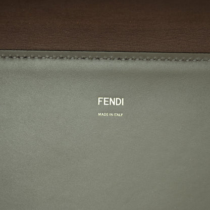 Fendi Vitello King Plexiglass Logo Embossed Medium Fendi Sunshine Shopper Tote Moon 6 of 15