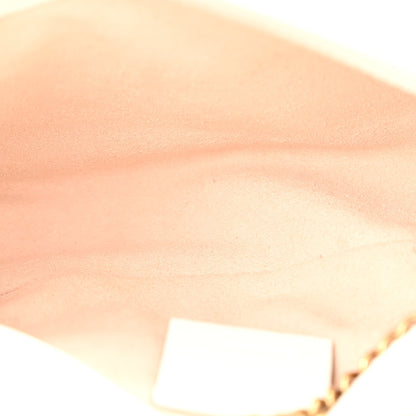 Gucci Calfskin Matelasse Super Mini GG Marmont Shoulder Bag White 5 of 13