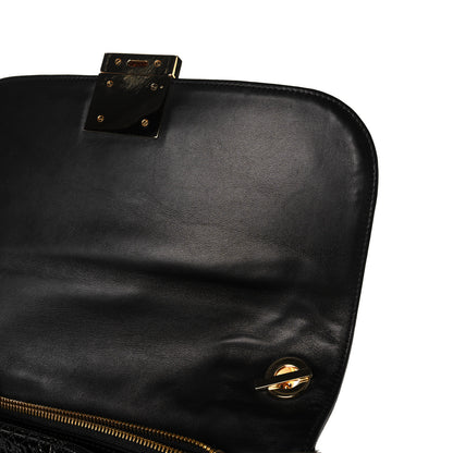 Versace Patent Micro Vanitas Shoulder Bag Black 13 of 13