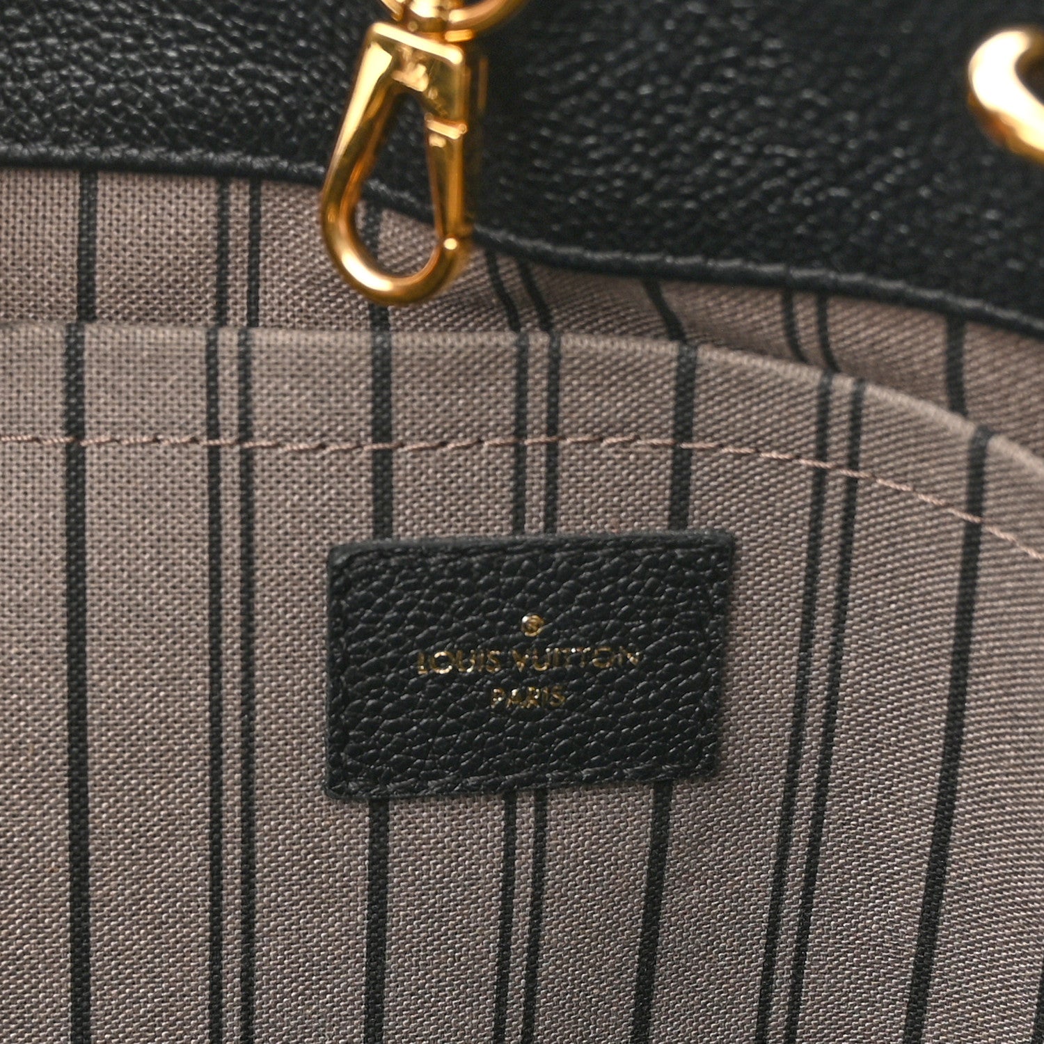 Louis Vuitton Empreinte Montaigne GM Black 8 of 13