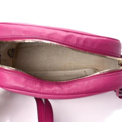 Gucci Cellrius Calfskin Small Soho Disco Bag Bright Bouganville 5 of 14