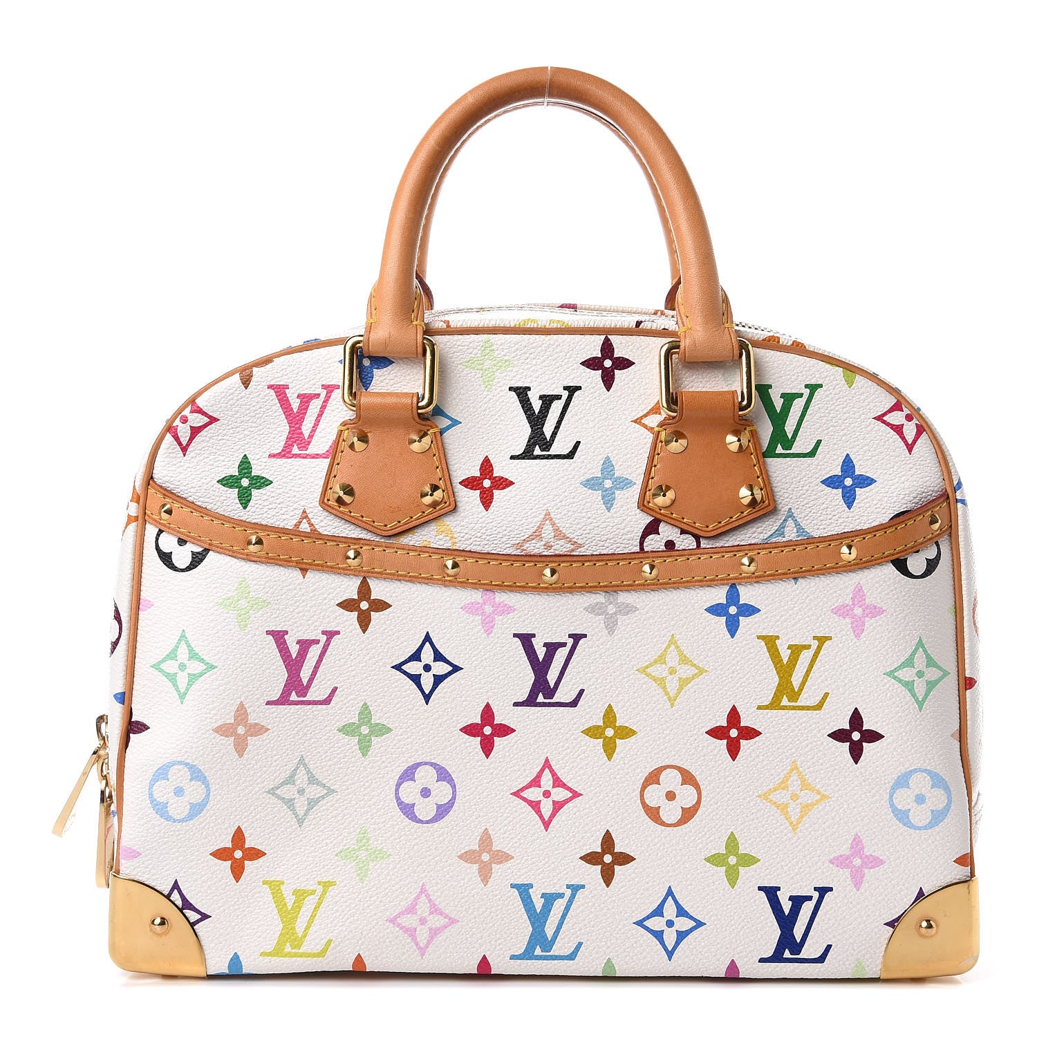 Louis Vuitton Monogram Multicolor Trouville White 1 of 8