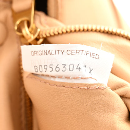 Bottega Veneta Lambskin Maxi Intrecciato Cassette Crossbody Bag Almond 7 of 10