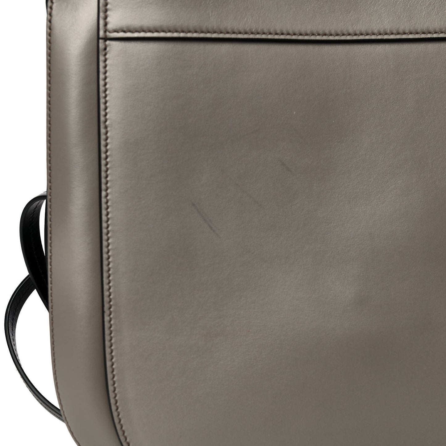 City Calfskin Small Margit Bag Argilla Black