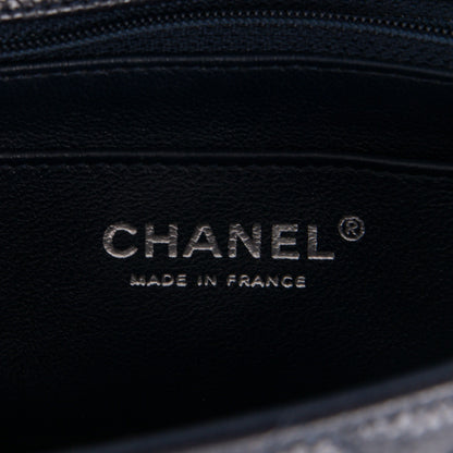 Chanel Caviar Quilted Mini Rectangular Flap Navy Blue 6 of 7