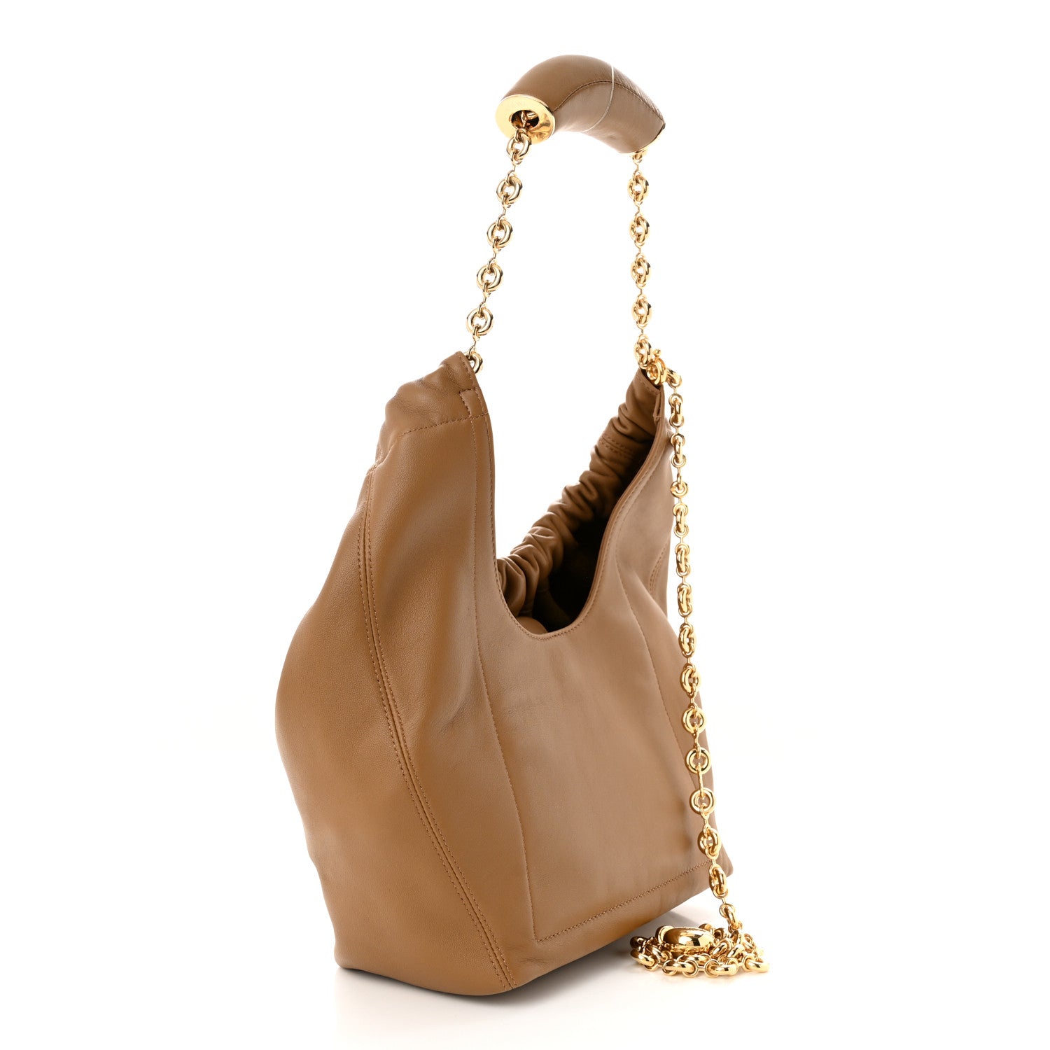 Loewe Nappa Small Squeeze Bag Oak 3 of 9