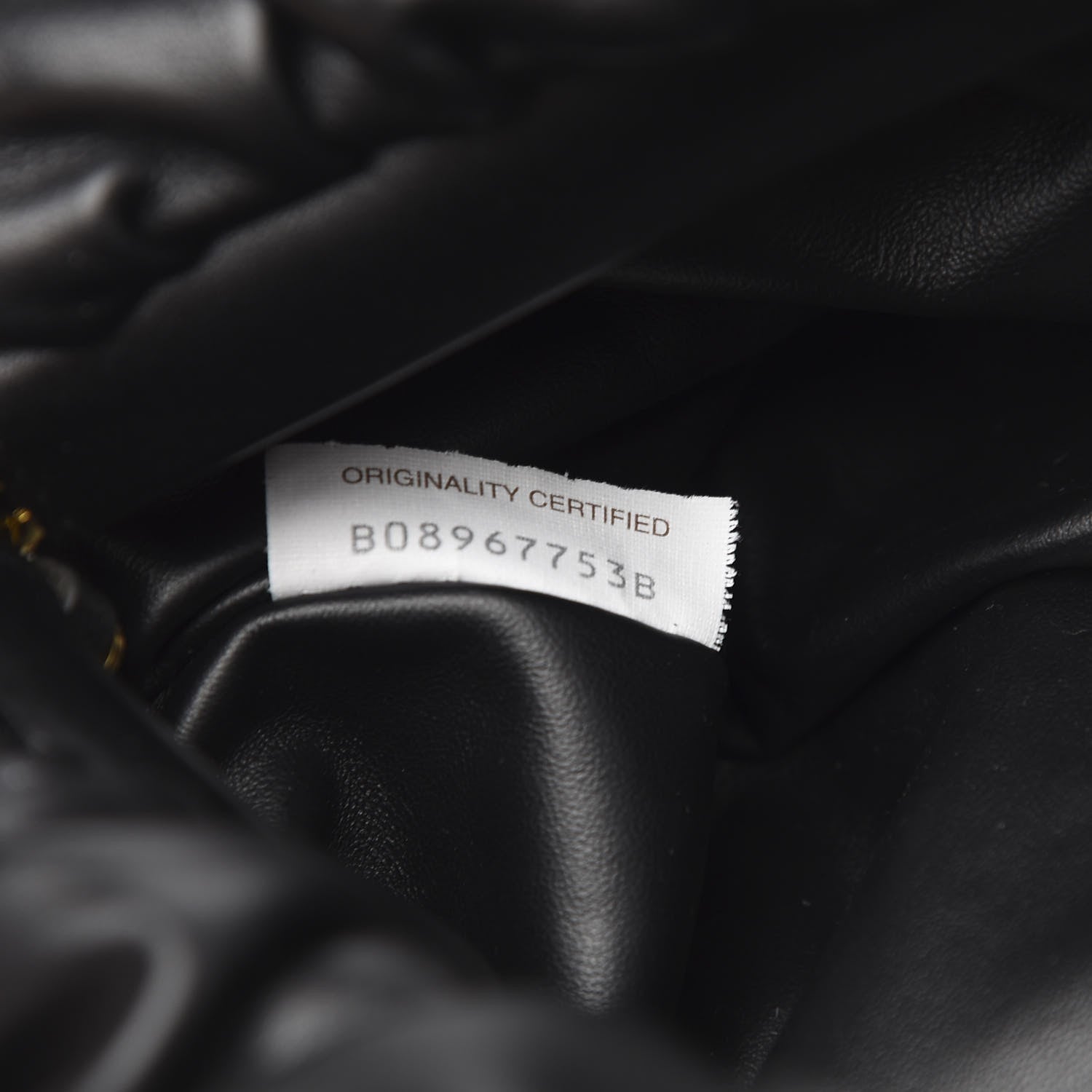 Bottega Veneta Calfskin The Pouch Chain Black 7 of 9