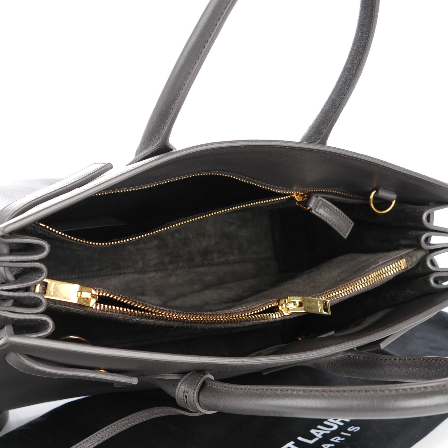 Calfskin Small Sac De Jour Fog