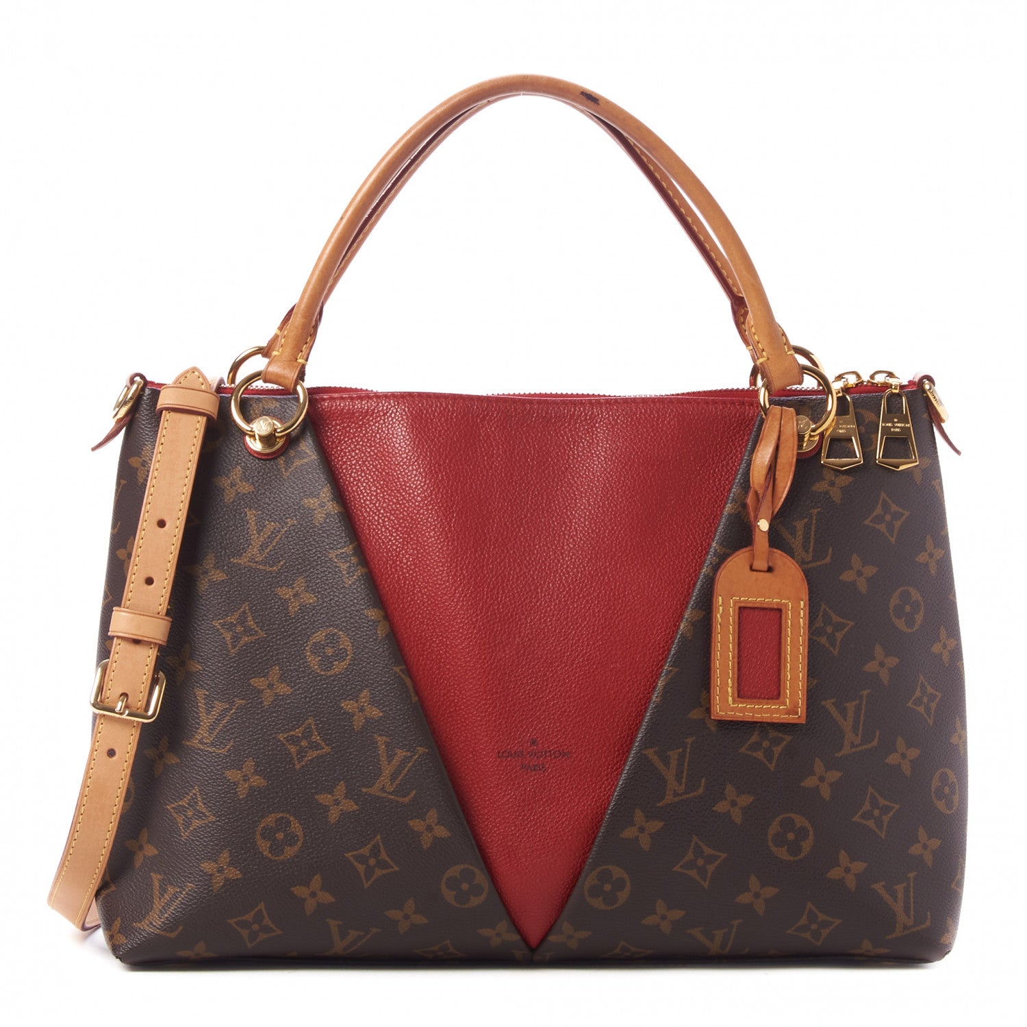 Louis Vuitton Monogram V Tote MM Cherry 1 of 11