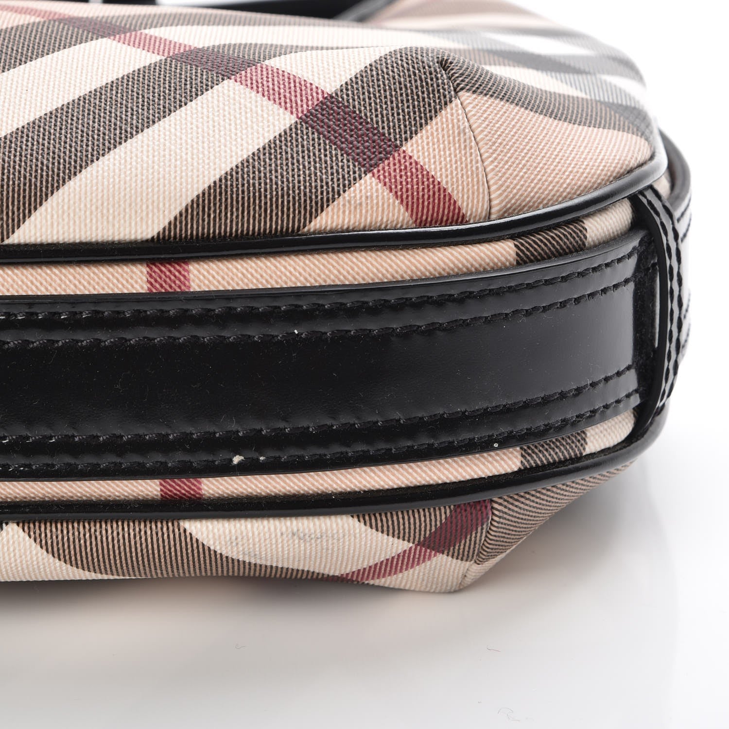 Burberry Nova Check Small Barton Hobo Black 10 of 10