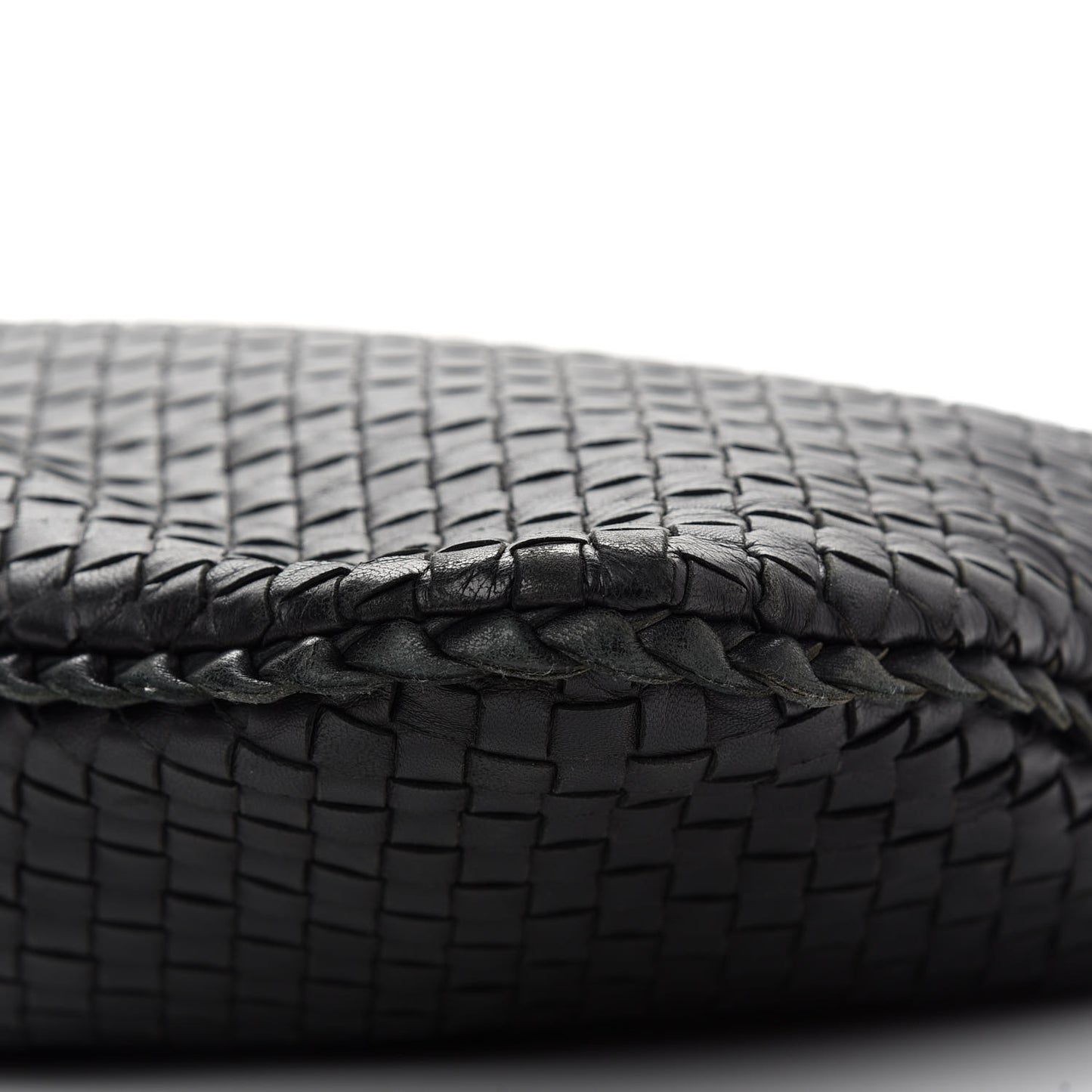 Nappa Intrecciato Large Veneta Hobo Black