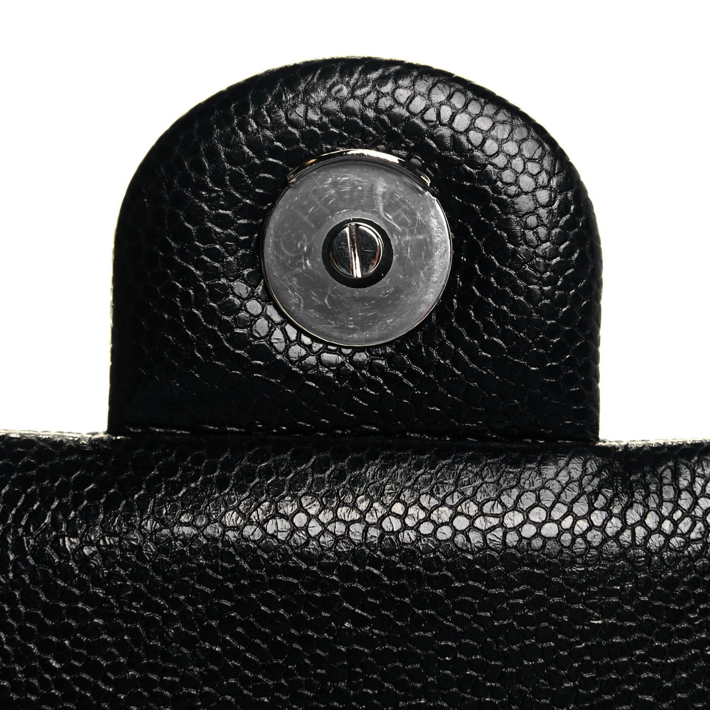 Caviar Quilted Incognito Mini Square Flap Black