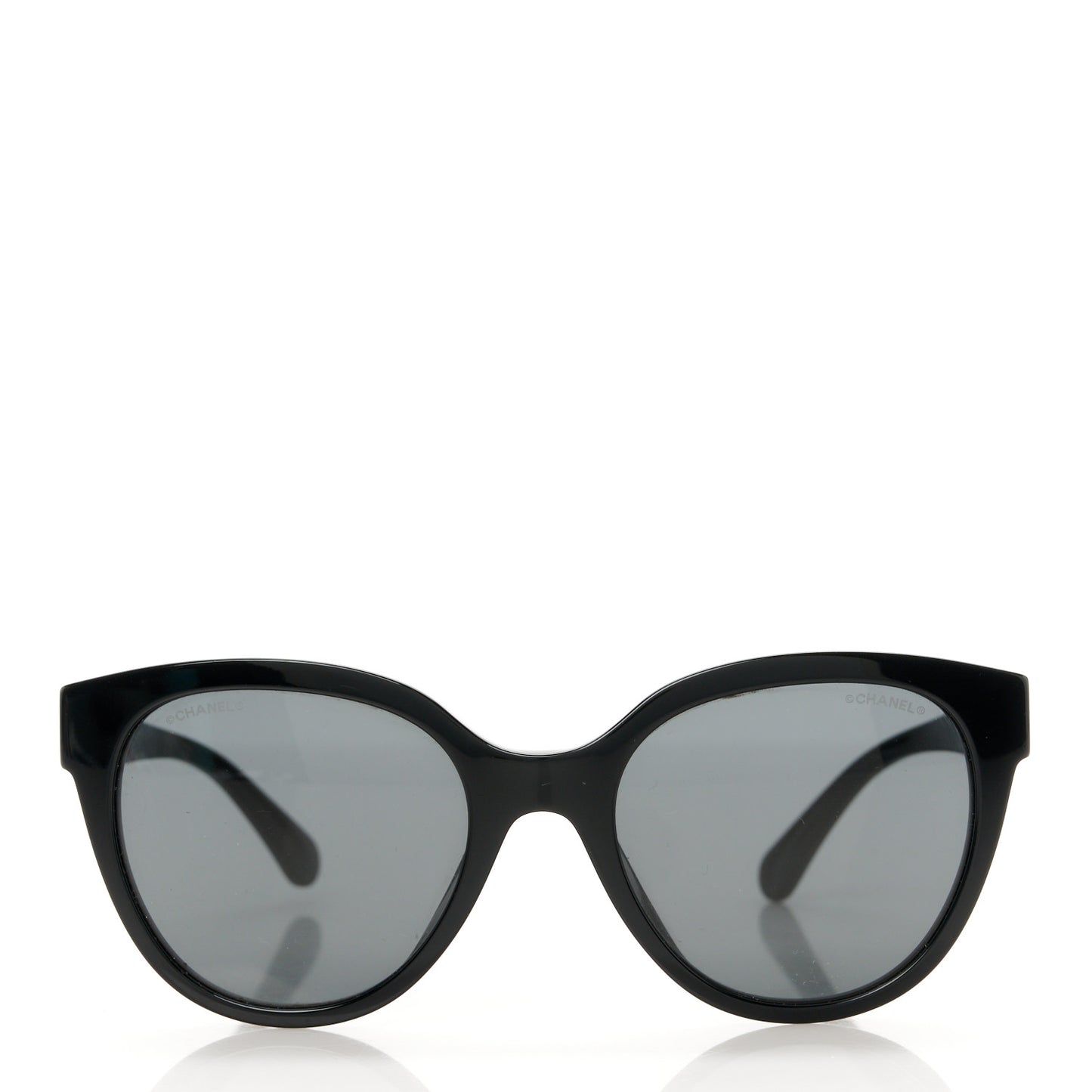 Acetate CC Butterfly Sunglasses 5414-A Black