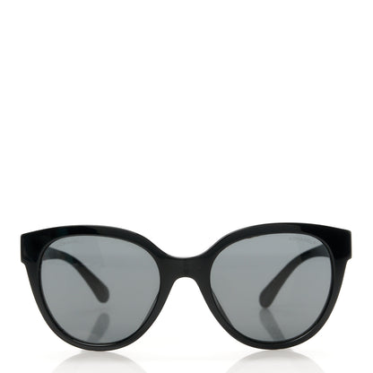 Chanel Acetate CC Butterfly Sunglasses 5414-A Black 2 of 9