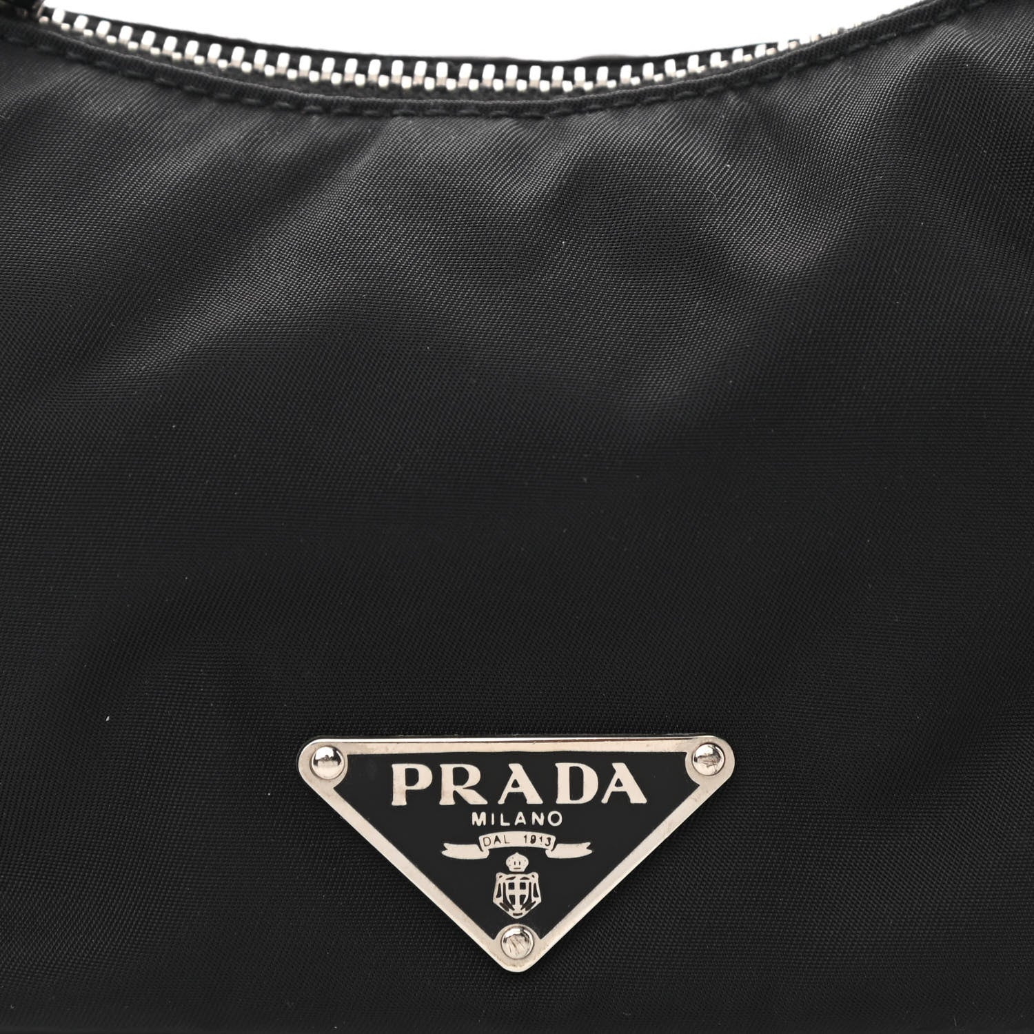 Prada Tessuto Sirio Pochette Black 8 of 10