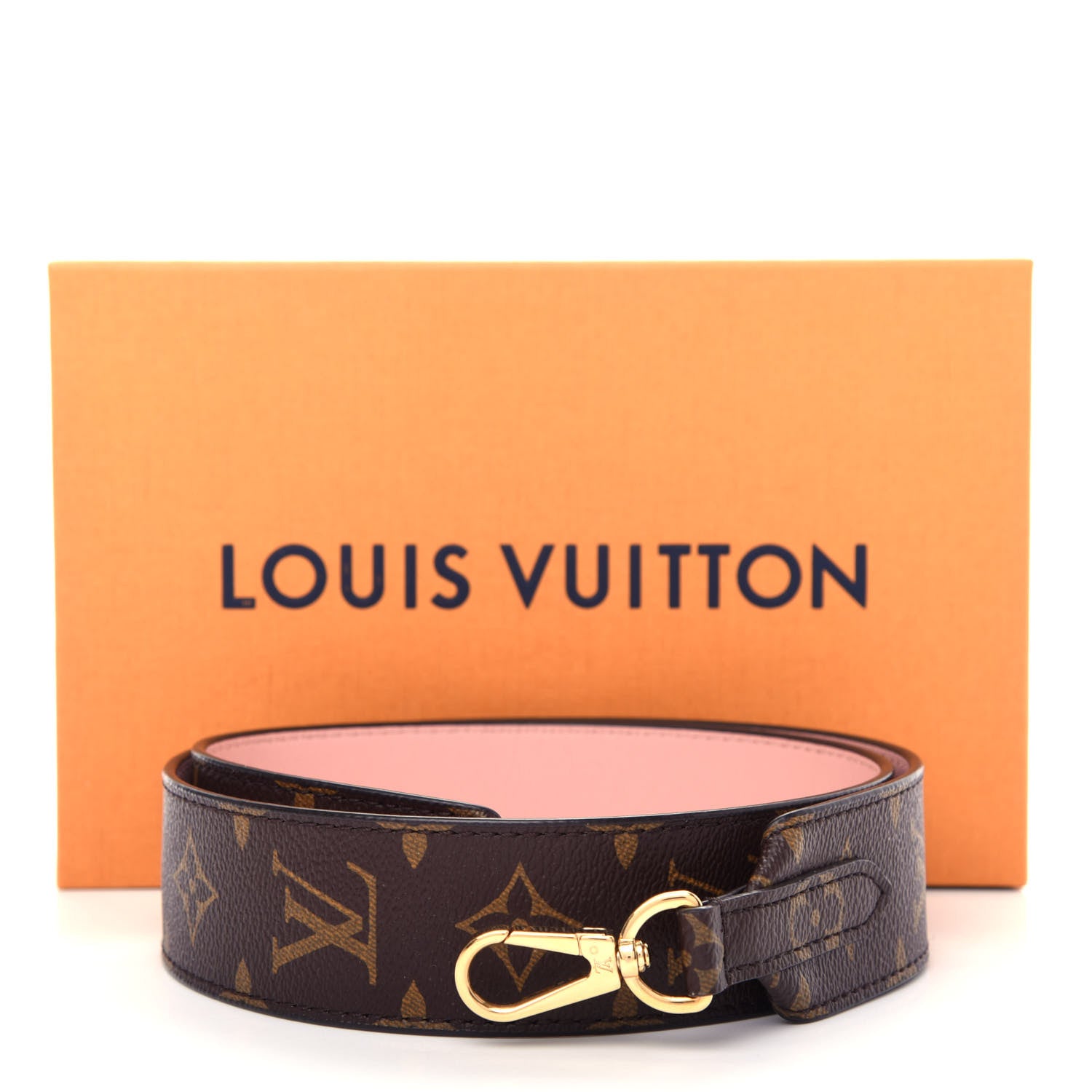 Louis Vuitton Monogram Bandouliere Shoulder Strap Rose Poudre 4 of 4