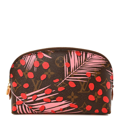 Louis Vuitton Monogram Jungle Dots Cosmetic Pouch Sugar Pink Poppy 1 of 6