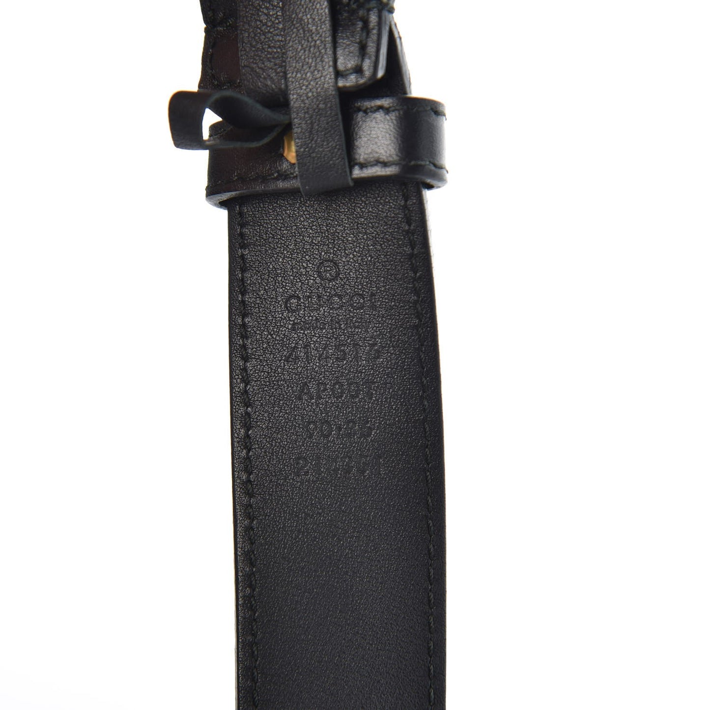 Calfskin Double G 30mm Belt 90 36 Black