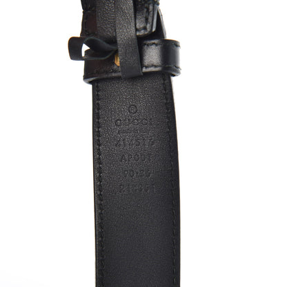 Gucci Calfskin Double G 30mm Belt 90 36 Black 4 of 6