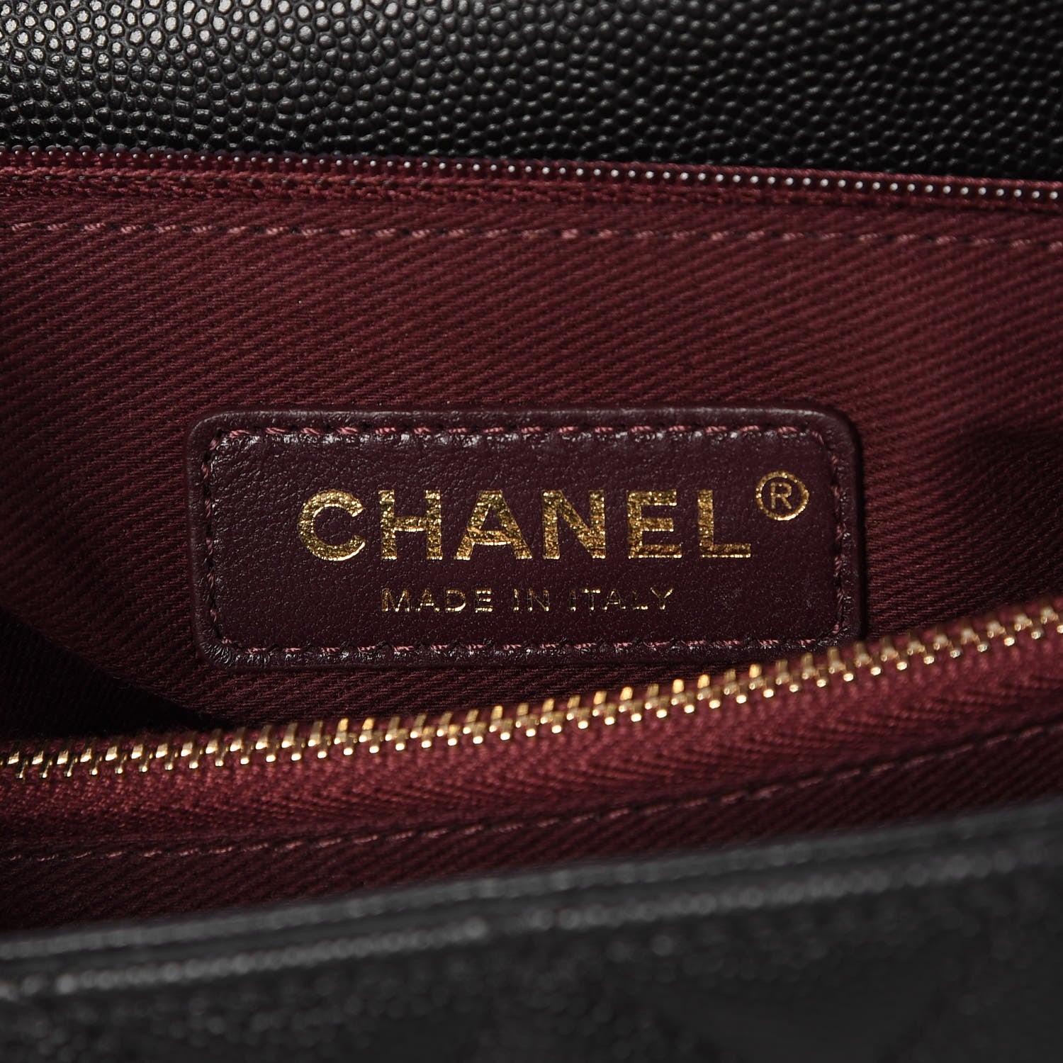 Chanel Caviar Quilted Small Coco Handle Flap Black 5 of 7