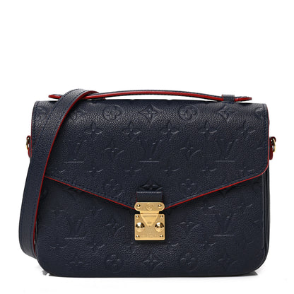Louis Vuitton Empreinte Pochette Metis Marine Rouge 1 of 8