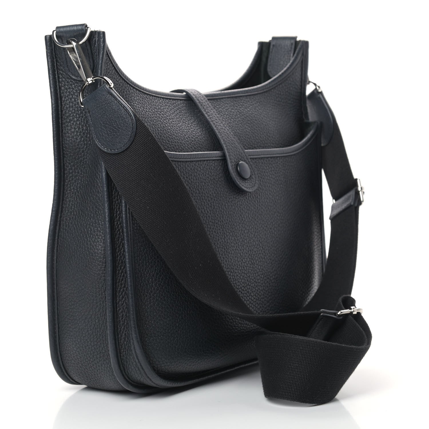 Hermes Taurillon Clemence Evelyne III PM Black 3 of 9
