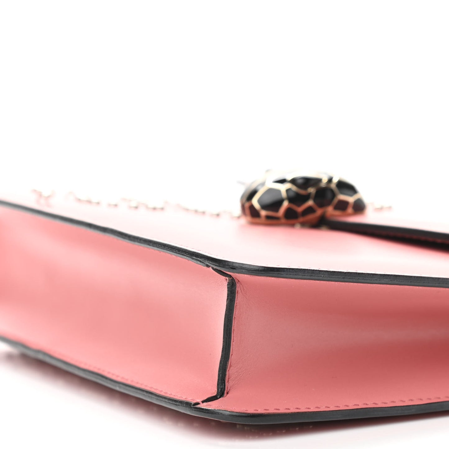 Nappa Embellished Serpenti Forever Crossbody Pink