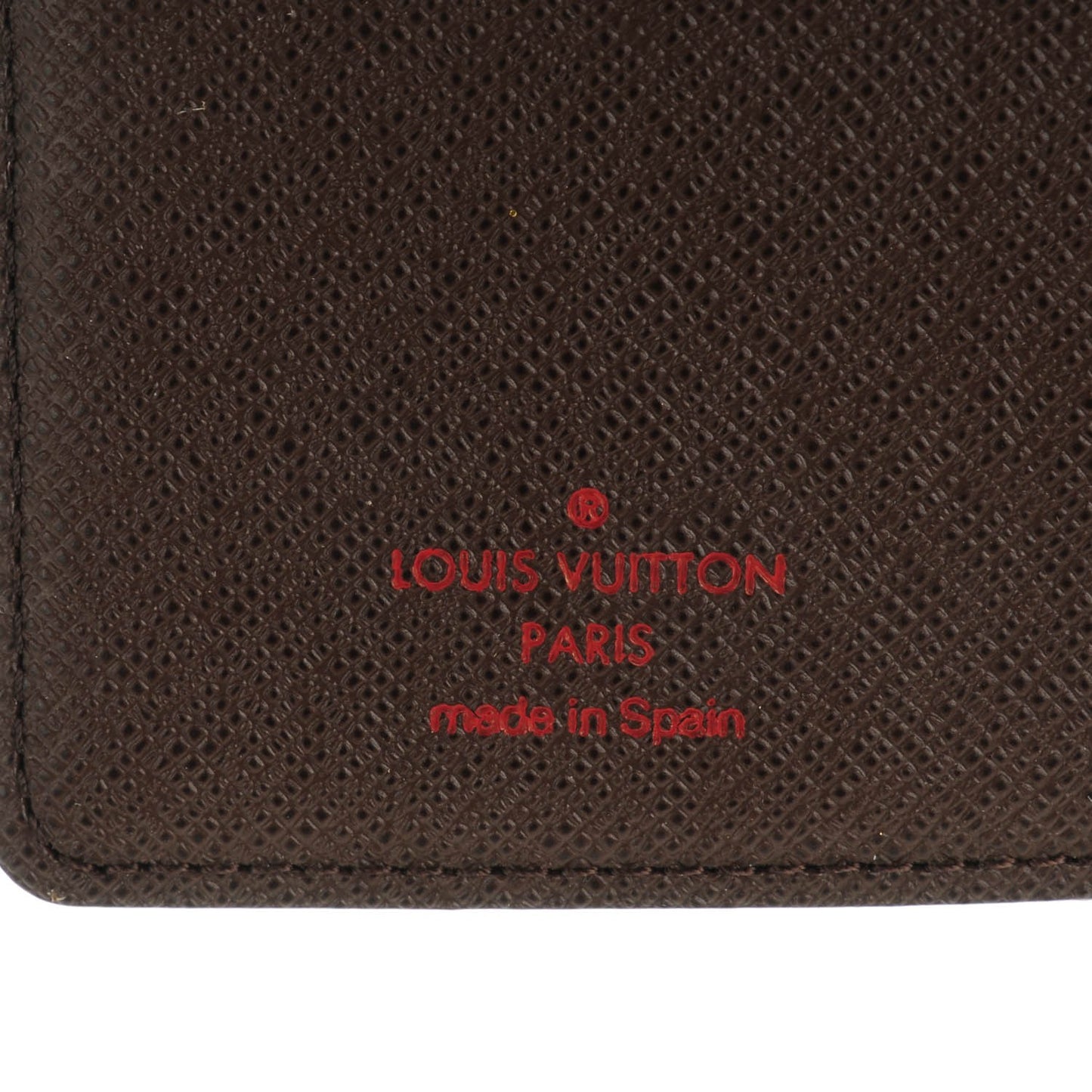 Damier Ebene Small Ring Agenda Cover