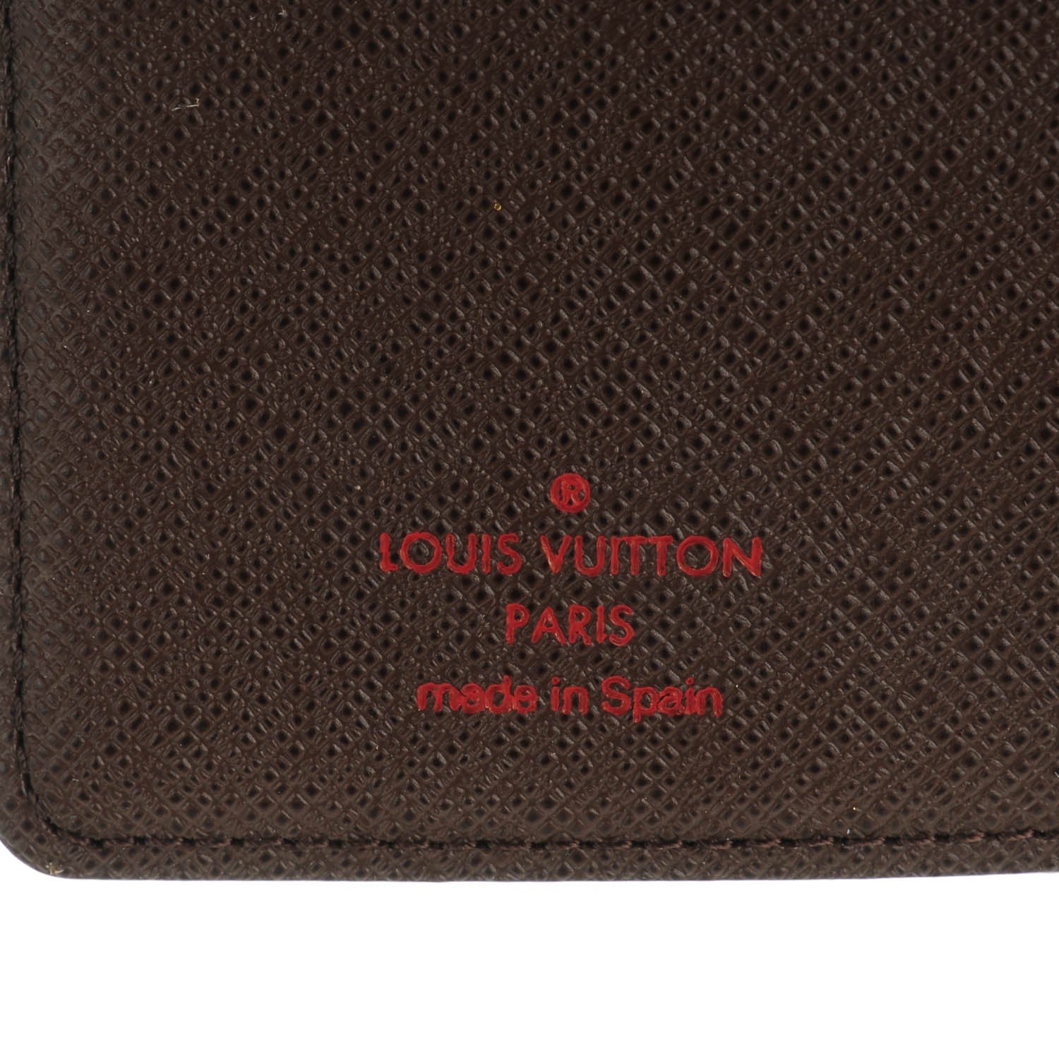 Louis Vuitton Damier Ebene Small Ring Agenda Cover 6 of 7