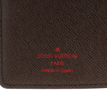 Louis Vuitton Damier Ebene Small Ring Agenda Cover 6 of 7