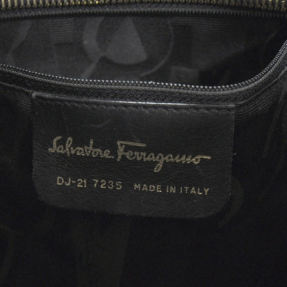 FASHIONPHILE SALVATOREFERRAGAMOLeatherGanciniShoulderBagBlack 8 of 8