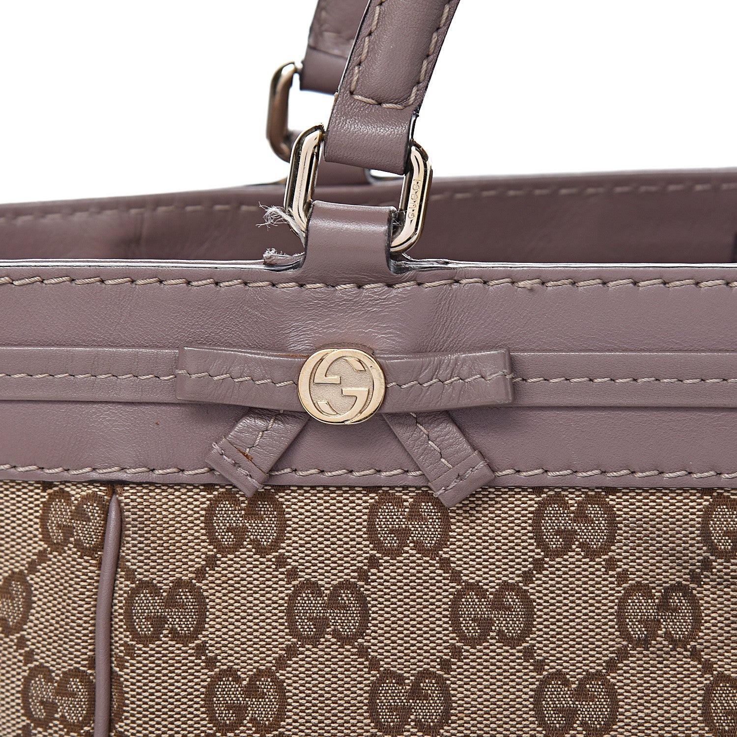Gucci Monogram Medium Mayfair Tote Lavender 26 of 26