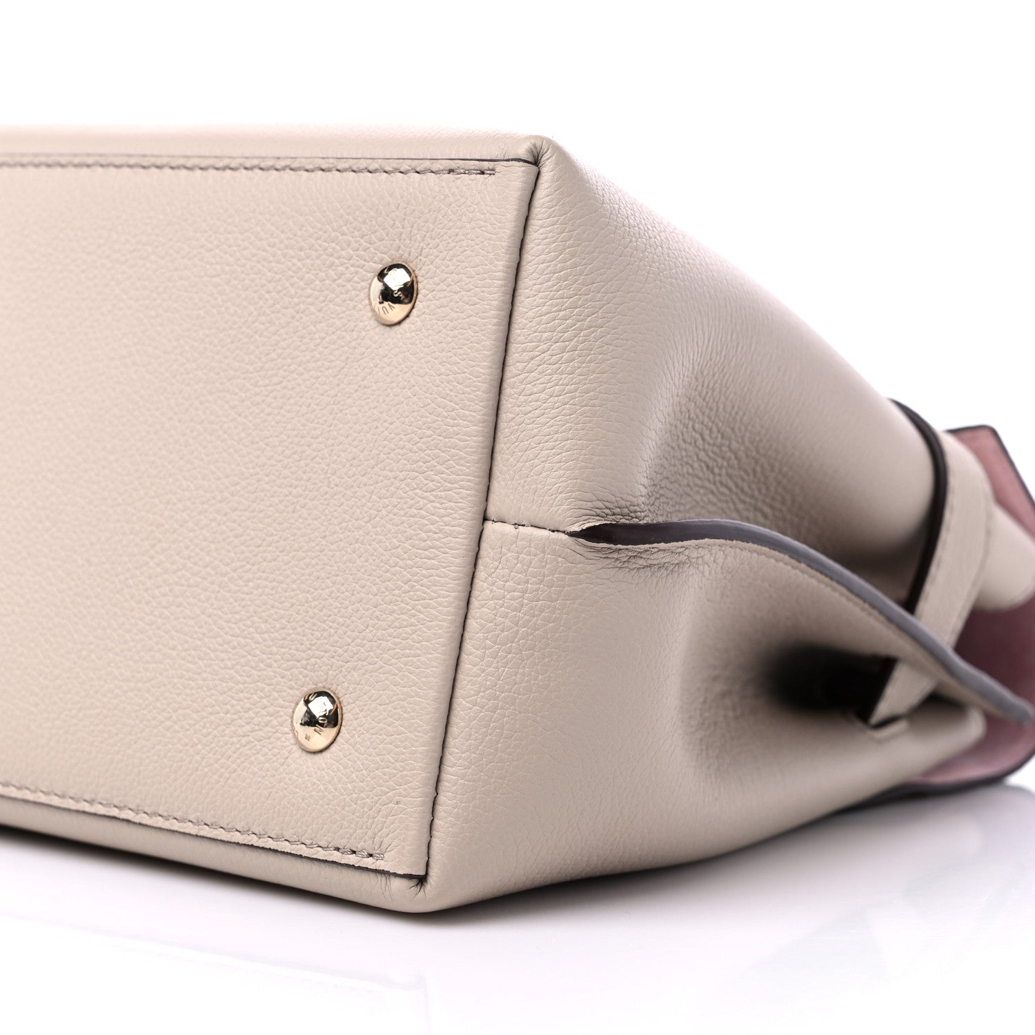 Louis Vuitton Soft Calfskin Lockme Ever MM Greige 8 of 9