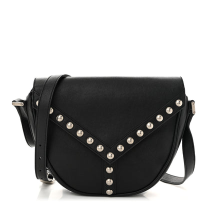Saint Laurent Calfskin Y Studs Crossbody Bag Black 1 of 11
