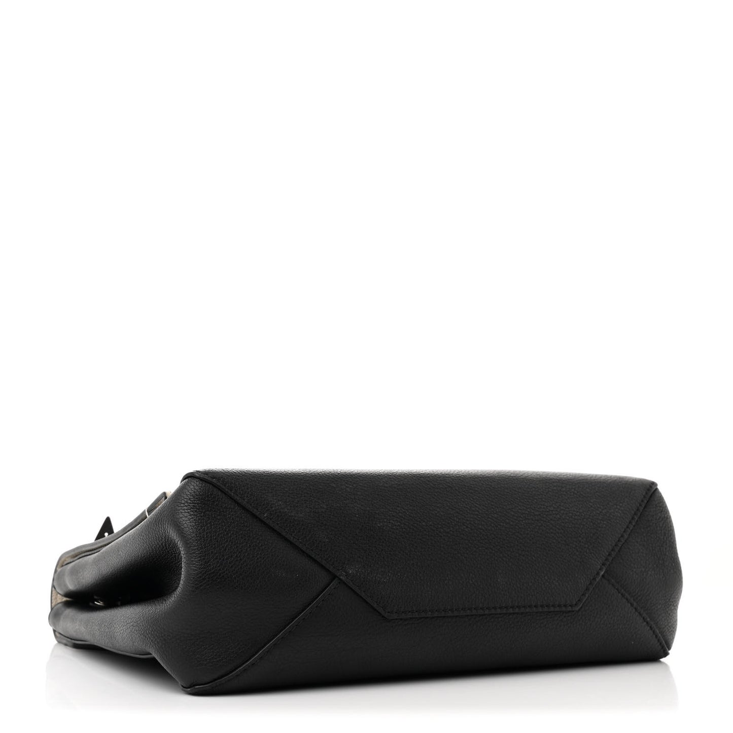 Calfskin Mechanical Flowers Lockme II Black White