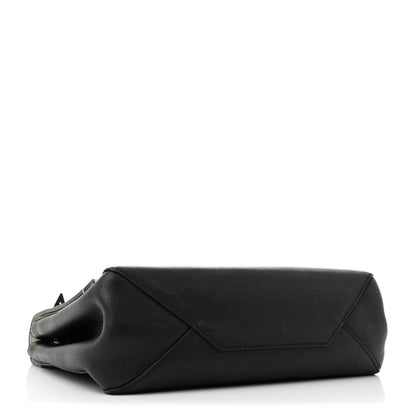 Louis Vuitton Calfskin Mechanical Flowers Lockme II Black White 4 of 11
