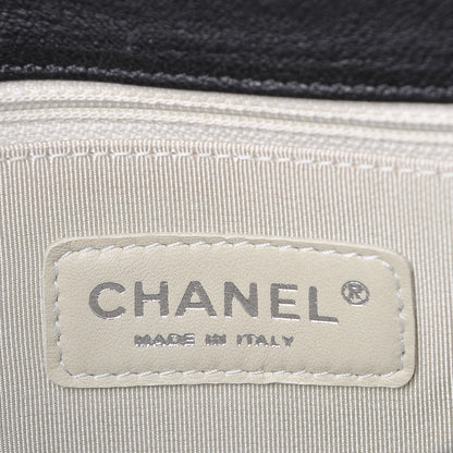 Chanel Washed Lambskin Maxi Chain Around Flap Black 6 of 8