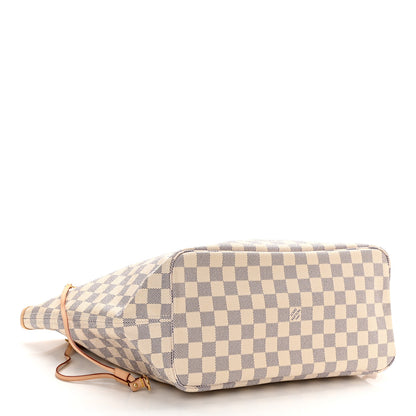 Louis Vuitton Damier Azur Neverfull MM 4 of 10