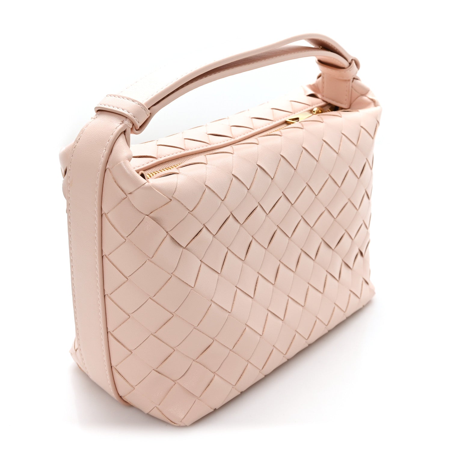 Bottega Veneta Calfskin Nappa Intrecciato Mini Wallace Bliss Washed 3 of 10