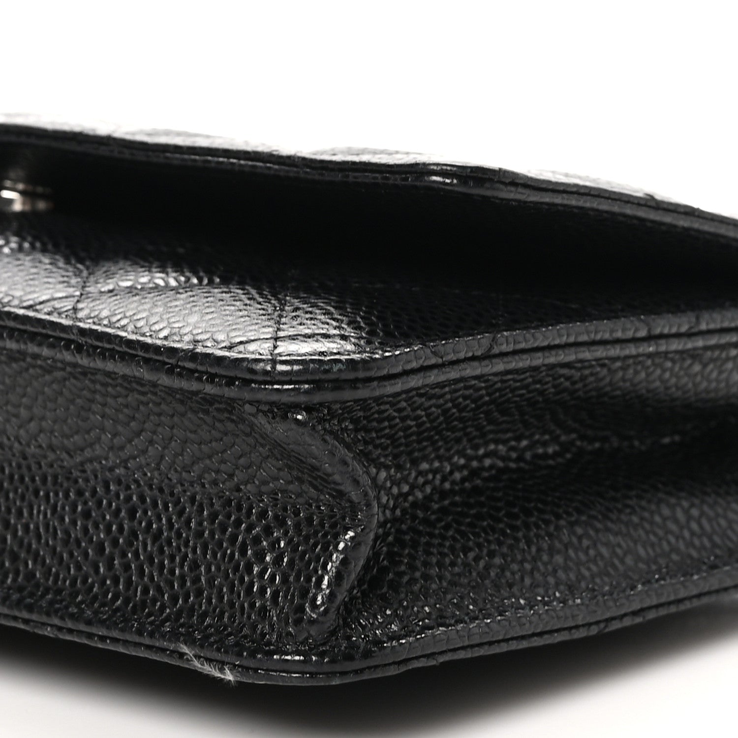 Chanel Caviar Quilted Wallet on Chain WOC Black 11 of 11